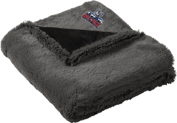 Hartford Jr. Wolfpack Faux Fur Blanket