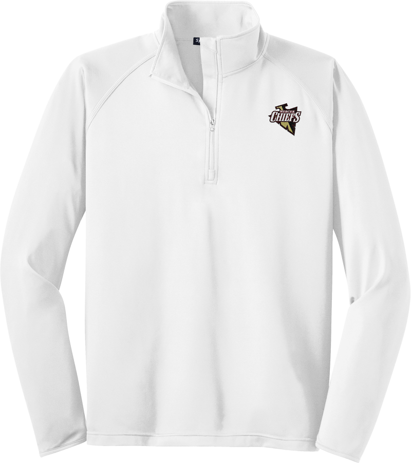 Mercer Chiefs Sport-Wick Stretch 1/4-Zip Pullover