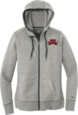 Mercer Arrows New Era Ladies French Terry Full-Zip Hoodie