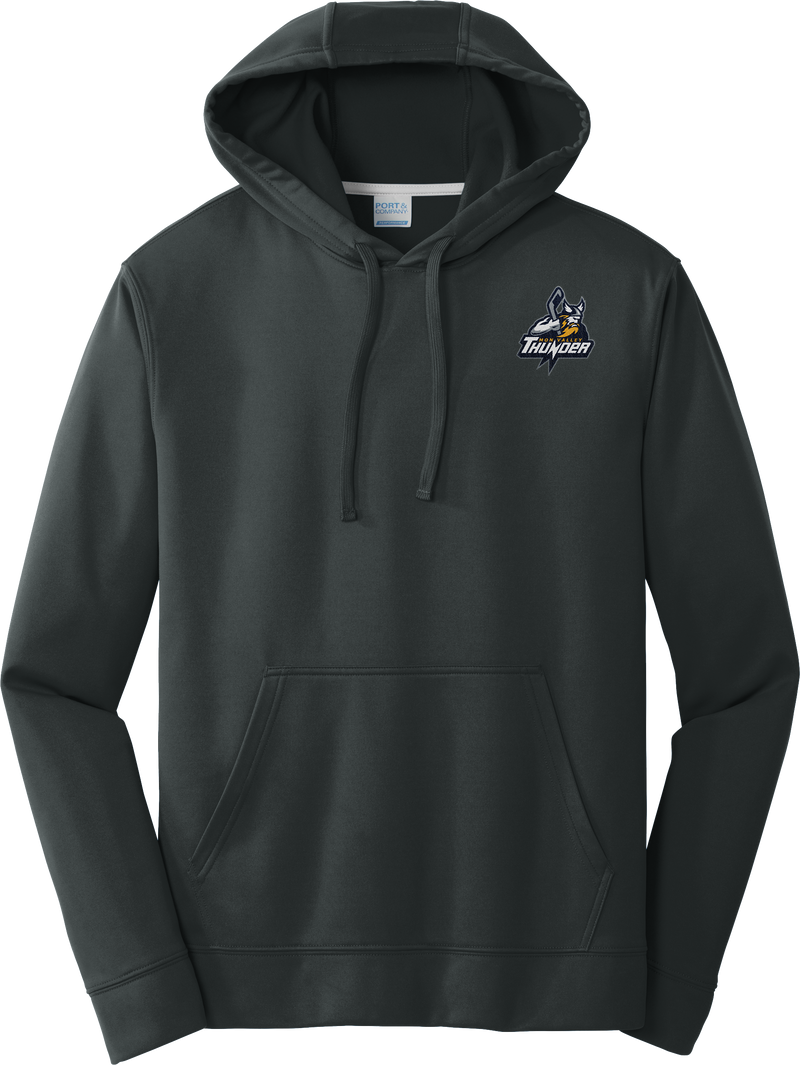 Mon Valley Thunder Performance Fleece Pullover Hooded Sweatshirt