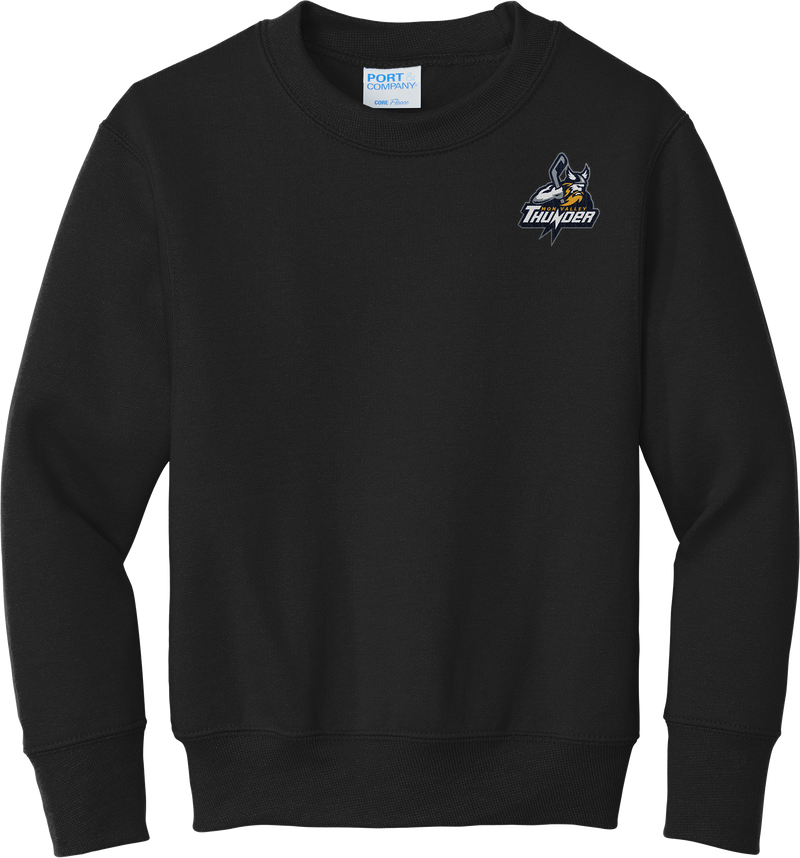 Mon Valley Thunder Youth Core Fleece Crewneck Sweatshirt