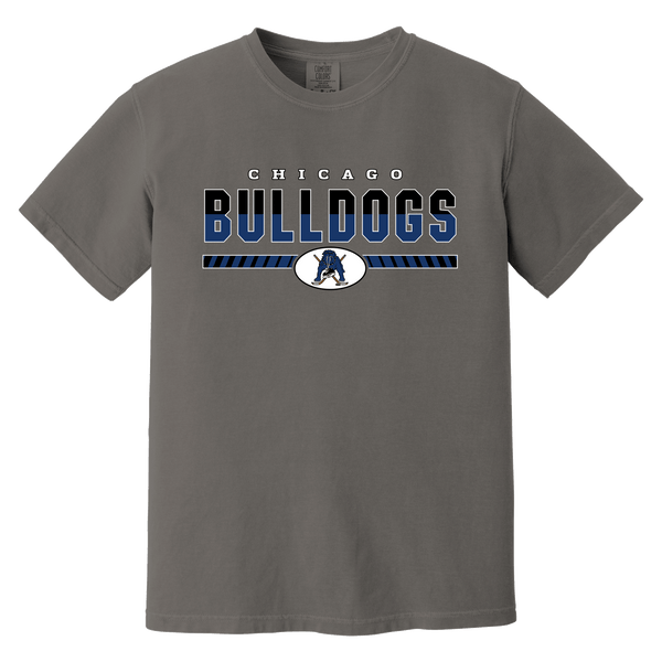 Chicago Bulldogs Heavyweight Ring Spun Tee