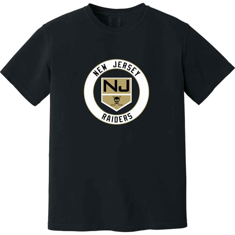 NJ Raiders Heavyweight Ring Spun Tee