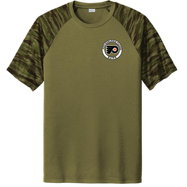 Philadelphia Flyers Elite Drift Camo Colorblock Tee