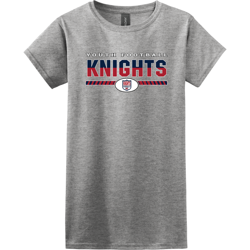 Knights Youth Football Softstyle Ladies T-Shirt