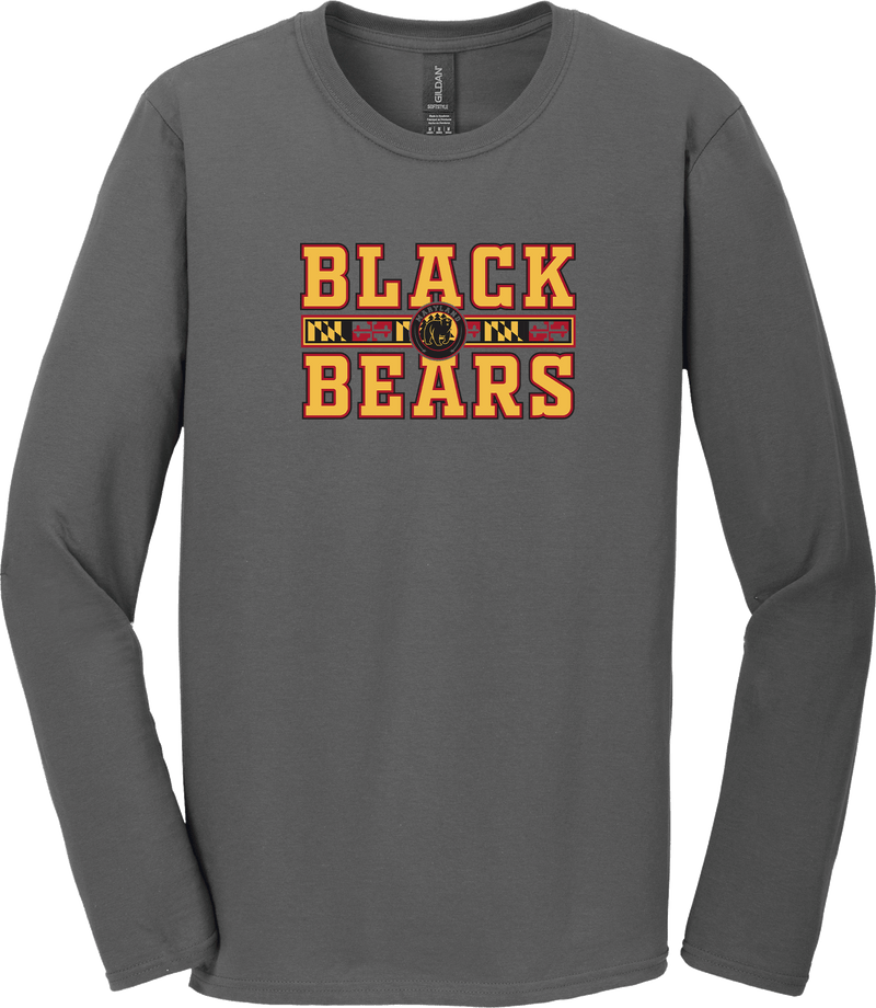 Maryland Black Bears Softstyle Long Sleeve T-Shirt