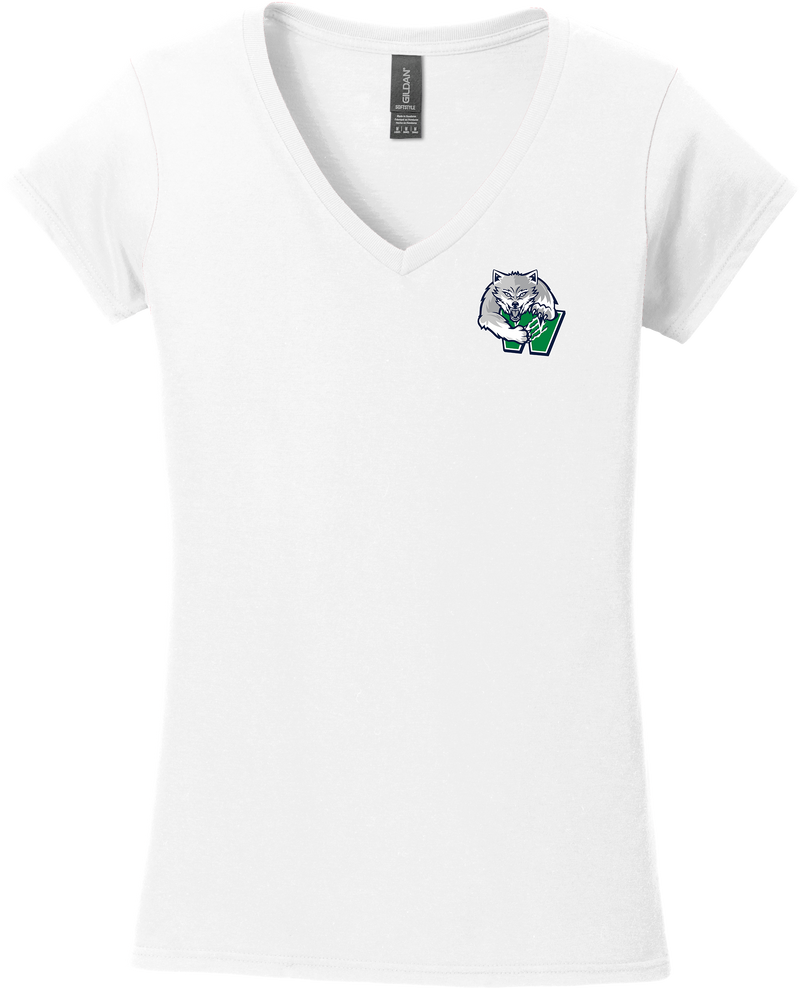 Woodbridge Wolfpack Softstyle Ladies Fit V-Neck T-Shirt