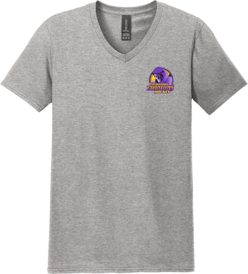 Youngstown Phantoms Softstyle V-Neck T-Shirt