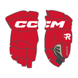 Charlotte Rush CCM 85C Custom Gloves Youth