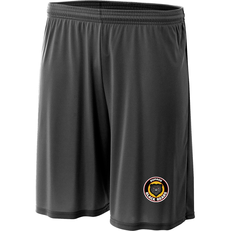 Dupage Black Bears Youth Cooling Performance 6 Inch Short