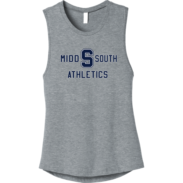 Midd South Athletics Womens Jersey Muscle Tank