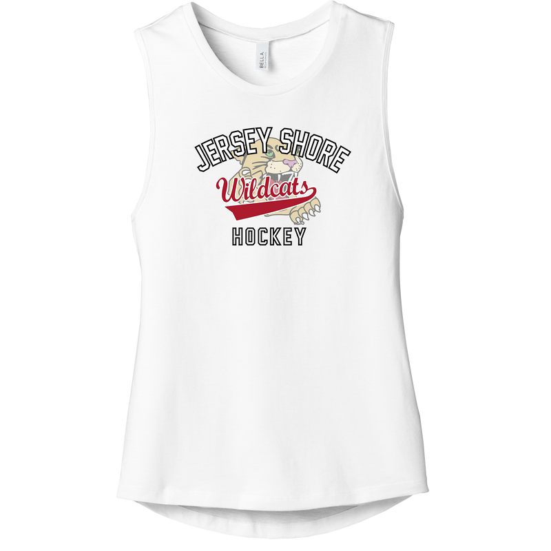 Jersey Shore Wildcats Womens Jersey Muscle Tank