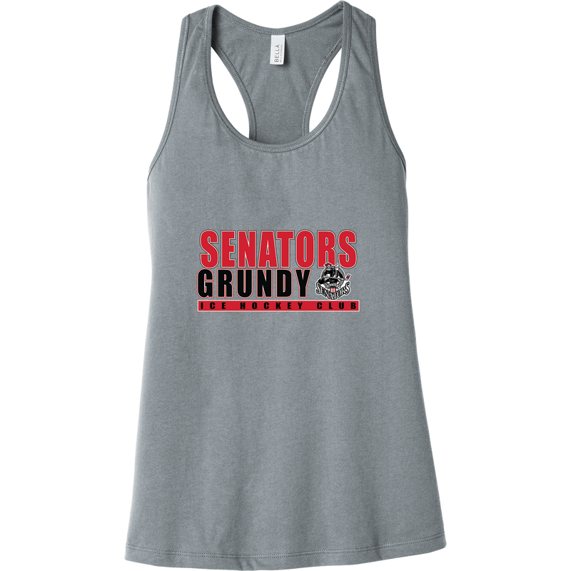 Grundy Senators Womens Jersey Racerback Tank