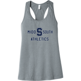 Midd South Athletics Womens Jersey Racerback Tank