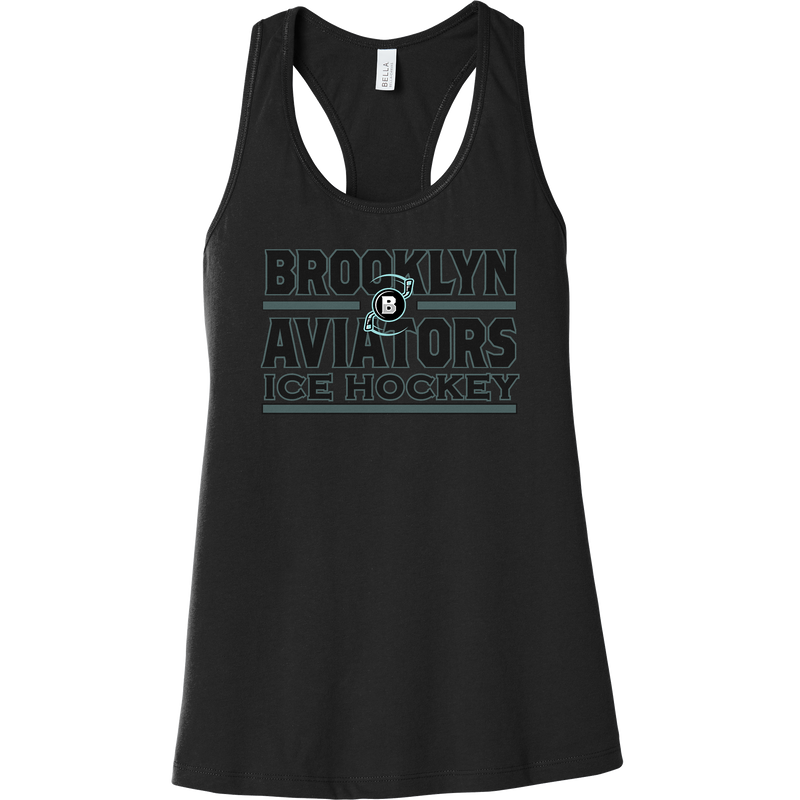 Brooklyn Aviators Womens Jersey Racerback Tank