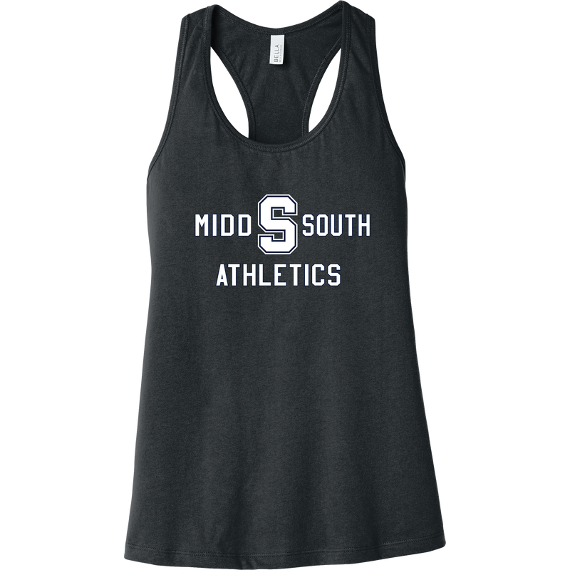 Midd South Athletics Womens Jersey Racerback Tank