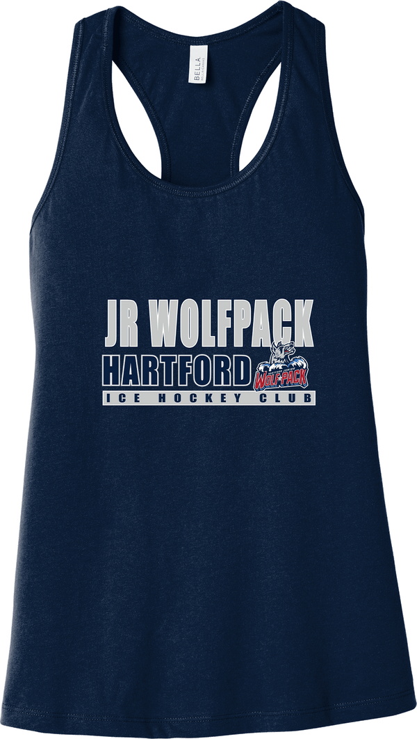 Hartford Jr. Wolfpack Womens Jersey Racerback Tank