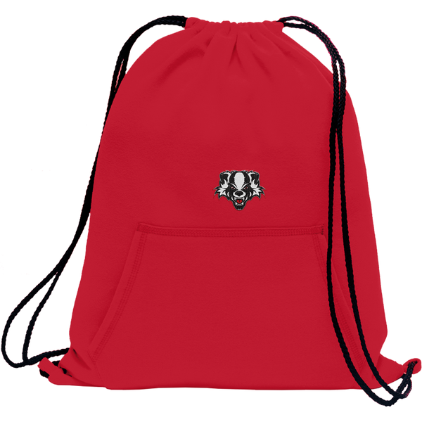 Scary Badgers Core Fleece Sweatshirt Cinch Pack