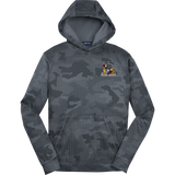 Dupage Black Bears Youth Sport-Wick CamoHex Fleece Hooded Pullover