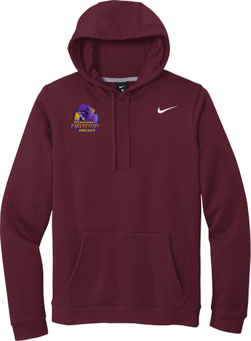 Youngstown Phantoms Nike Club Fleece Pullover Hoodie