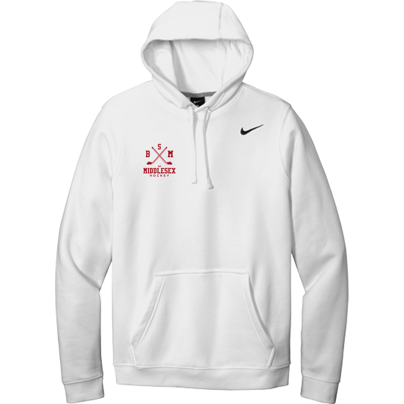 BSM Middlesex Nike Club Fleece Pullover Hoodie