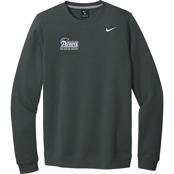 Secaucus Patriots Nike Club Fleece Crew