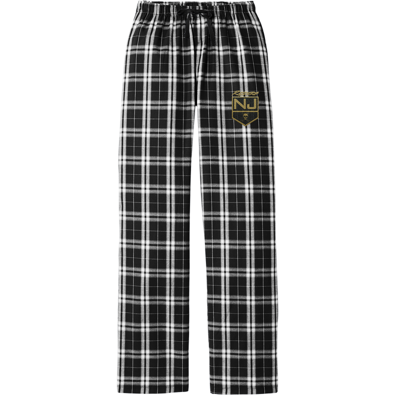 NJ Raiders Women's Flannel Plaid Pant