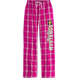 Marlboro Track and Field Women's Flannel Plaid Pant