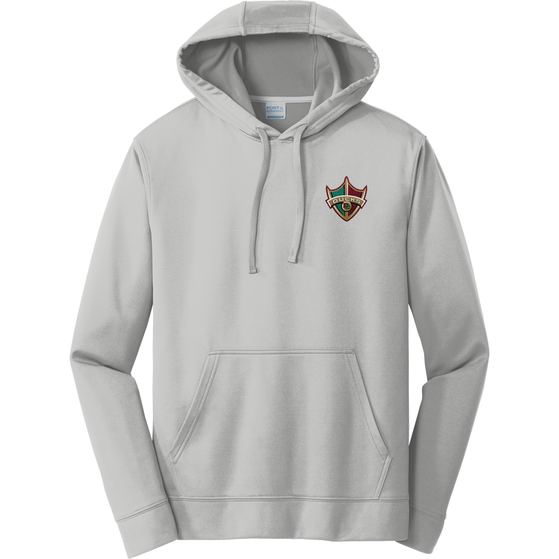 Delaware Ducks Performance Fleece Pullover Hooded Sweatshirt