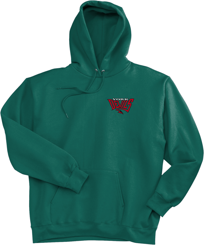 York Devils Ultimate Cotton - Pullover Hooded Sweatshirt