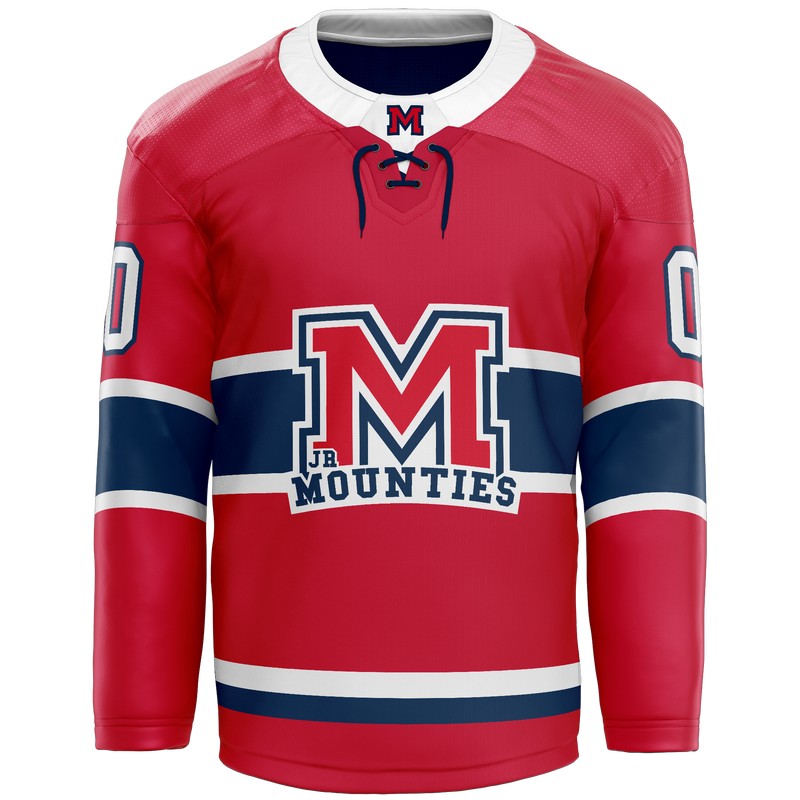 Jr. Mounties Adult Goalie Jersey - Extras