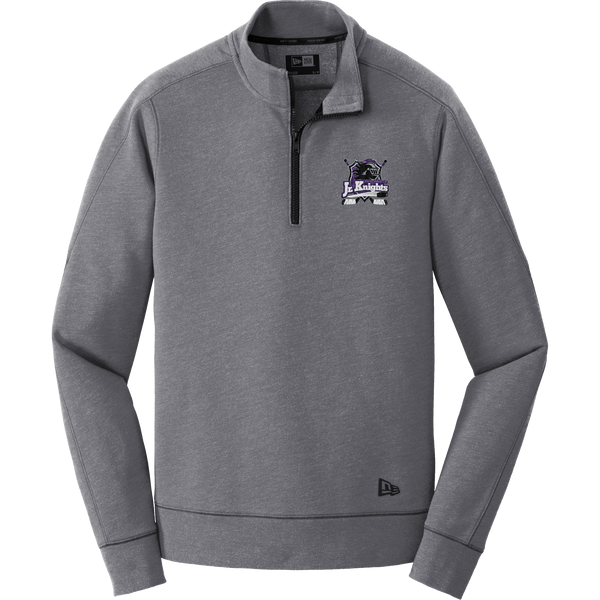 Old Bridge Jr. Knights New Era Tri-Blend Fleece 1/4-Zip Pullover