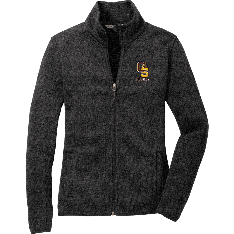 Greensburg Salem Ladies Sweater Fleece Jacket