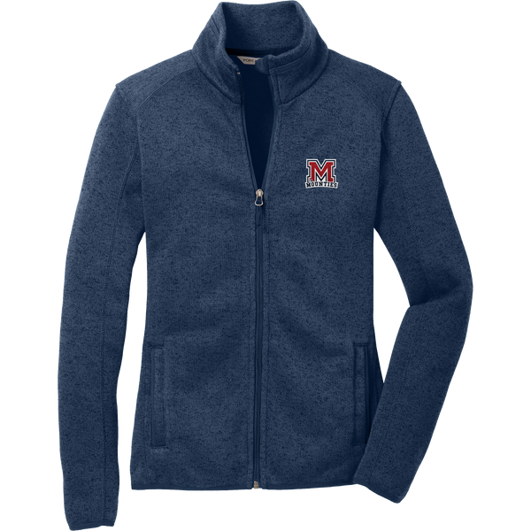 Jr. Mounties Ladies Sweater Fleece Jacket