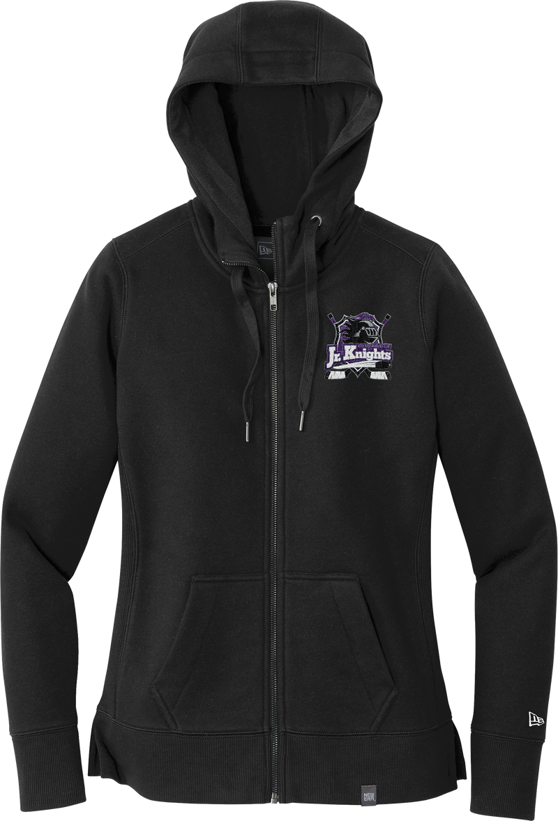 Old Bridge Jr. Knights New Era Ladies French Terry Full-Zip Hoodie