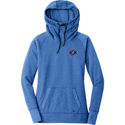 Carolina Thunder New Era Ladies Tri-Blend Fleece Pullover Hoodie