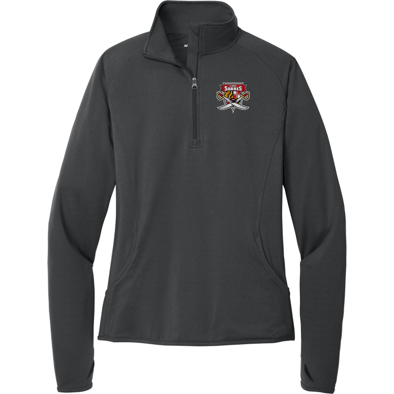 SOMD Lady Sabres Ladies Sport-Wick Stretch 1/4-Zip Pullover