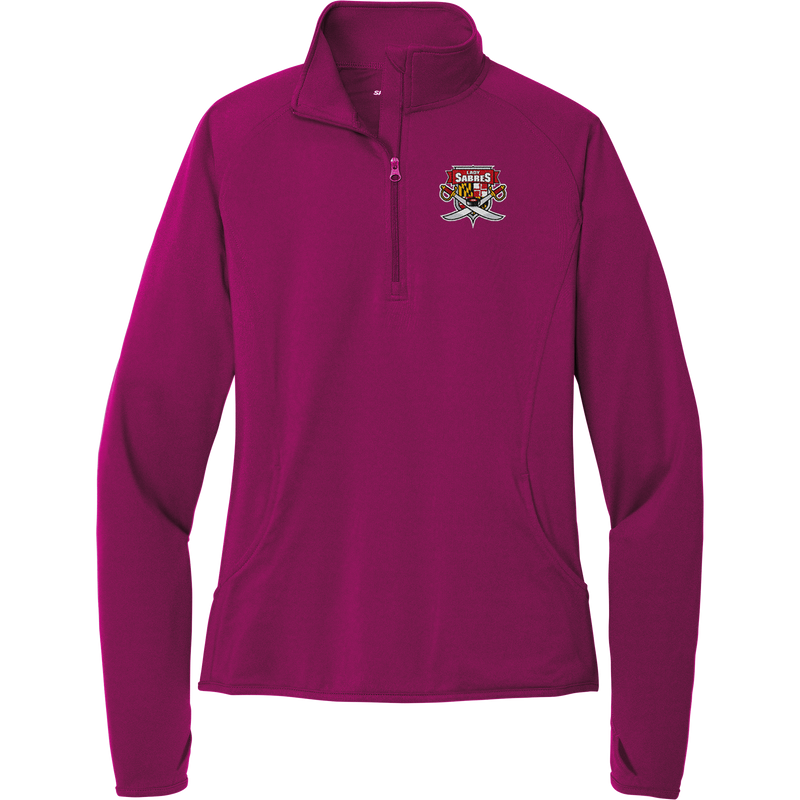 SOMD Lady Sabres Ladies Sport-Wick Stretch 1/4-Zip Pullover