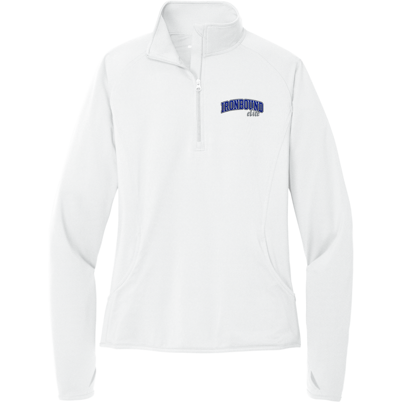 Ironbound Ladies Sport-Wick Stretch 1/4-Zip Pullover