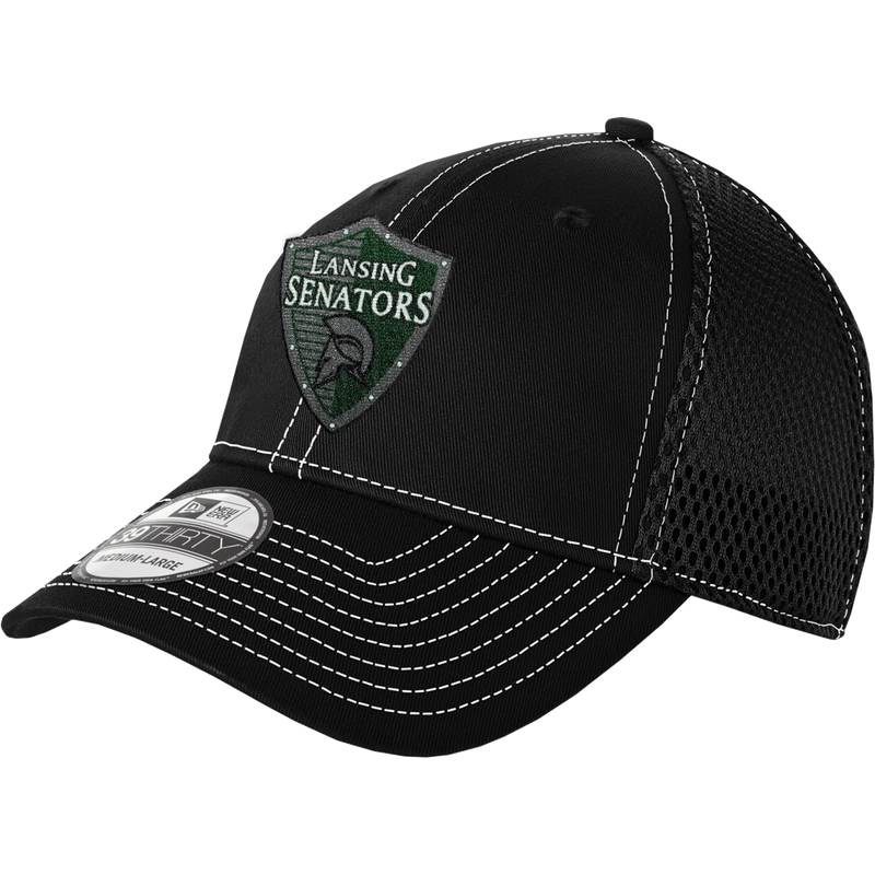 Lansing Senators New Era Stretch Mesh Contrast Stitch Cap