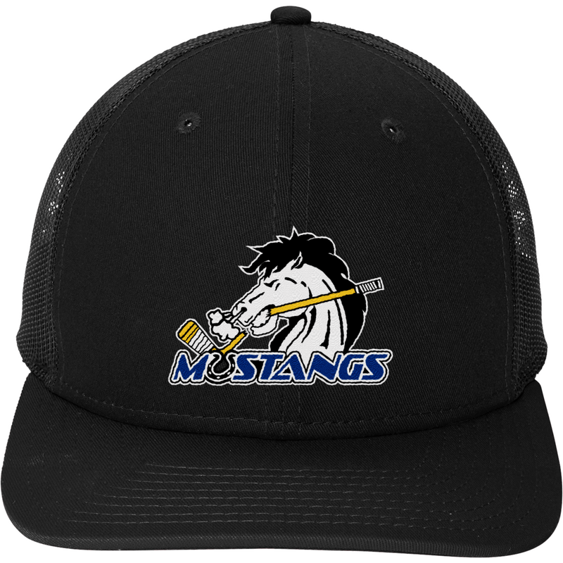 Mid-State Mustangs New Era Snapback Low Profile Trucker Cap