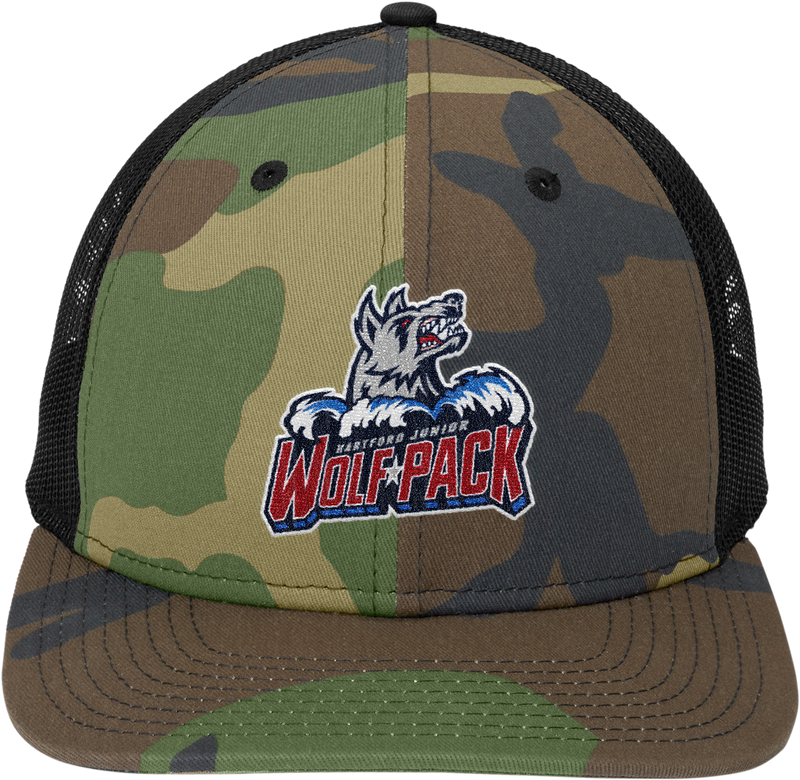 Hartford Jr. Wolfpack New Era Snapback Low Profile Trucker Cap