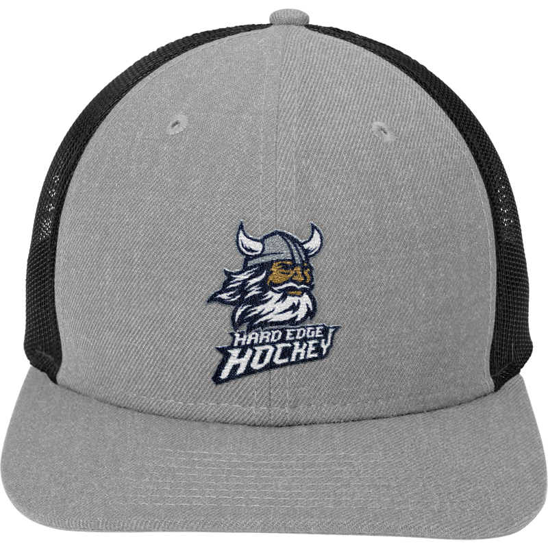 Hard Edge Hockey New Era Snapback Low Profile Trucker Cap