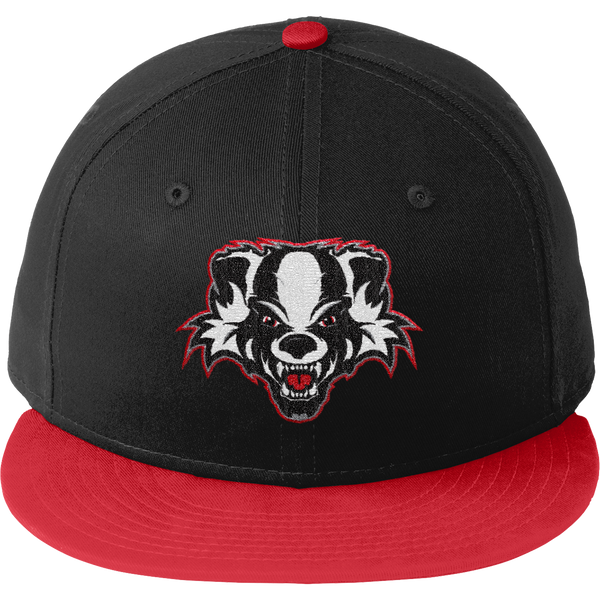 Scary Badgers New Era Flat Bill Snapback Cap