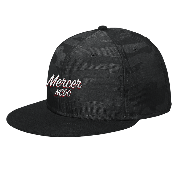 Mercer NCDC New Era Camo Flat Bill Snapback Cap