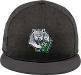 Woodbridge Wolfpack New Era Shadow Heather Striped Flat Bill Snapback Cap