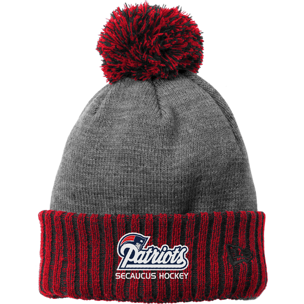 Secaucus Patriots New Era Colorblock Cuffed Beanie