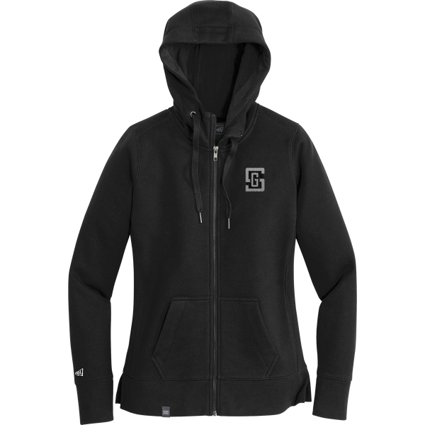 Gregory Schaefer New Era French Terry Full-Zip Hoodie