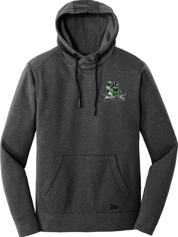 Atlanta Madhatters New Era Tri-Blend Fleece Pullover Hoodie