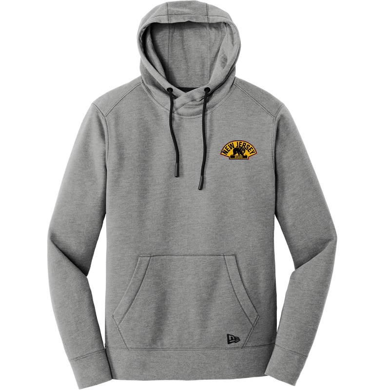 NJ Bears New Era Tri-Blend Fleece Pullover Hoodie